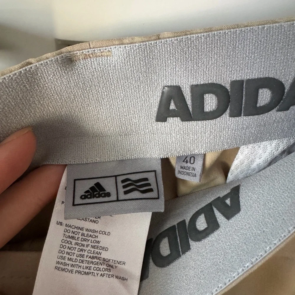 adidas Men's Tan Chino Shorts